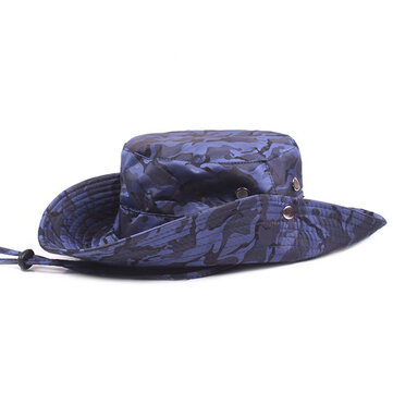 Men Outdoor Climbing Camouflage Fisherman Hat