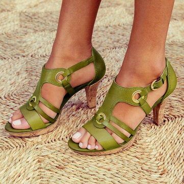 Modelos de explosão de mulheres Euramerica Heeled Sandals