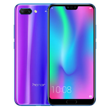 Huawei Honor 10 　24MP　 デュアル  リア   カメラ　5.84インチ　 6GB RAM 64GB ROM Kirin 970 オクタコア　4Gスマートフォン