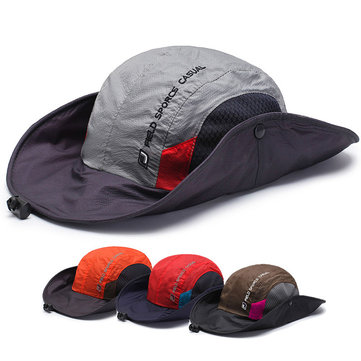 Mens Balde Respirável Dobrável Chapéu