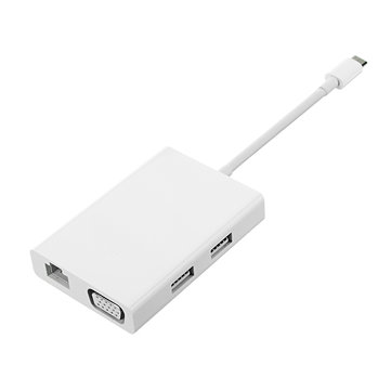 Xiaomi USB-C Type-C До 2K @ 60Hz VGA Gigabit Ethernet Порт 2 USB 3.0 Hub Type-C Многофункциональный концентратор