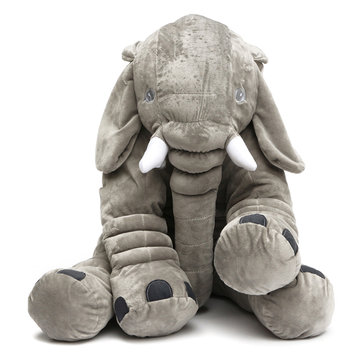 peluche oreiller elephant