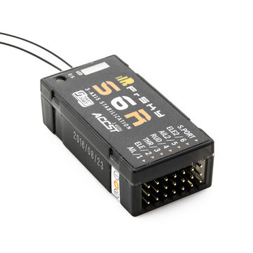 FrSky S6R 2.4G 6CH ACCST Receiver With 3-Axis Stabilization And Smart Port Telemetry for RC Airplane