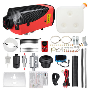 12V 8KW Air Diesel LCD Thermostat Télécommande Silencieux Parking Chauffage De Voiture Pour RV Truck Bateau Remorque Chauffage