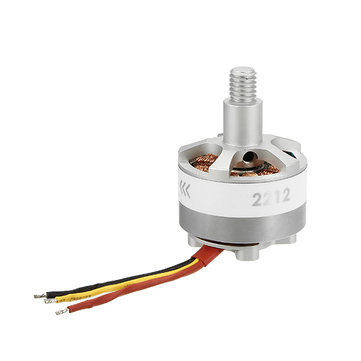 2212 800KV 2-4S borstelloze motor zilver voor 350 380 400 RC Drone FPV Racing
