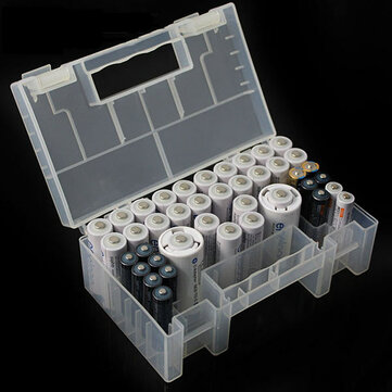 Honana HN-B36 Batterij Storage Organizer Case Holder voor AAA AA 9V batterij Card Reader SD Card