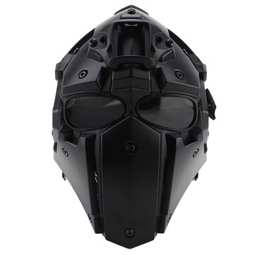WoSporT Full Face Helmet Protective Obsidian Casque For Motorcycle Tactical Military Training