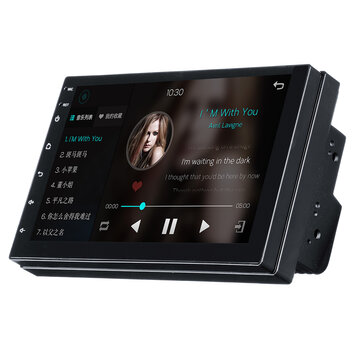 iMars 7 Polegada para Android 8.0 Rádio Estéreo Do Carro Quatro Core 1 + 16G 2 DIN 2.5D MP5 Player WI-FI FM Suporte Traseiro Carema