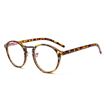 女性メンズクリアレンズメガネヴィンテージフレームマットメガネ