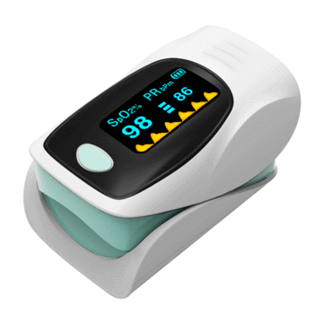 A3 OLED Ossimetro Sanguigna a Impulsi SpO2 PR Frequenza Cardiaca Monitor su Dito