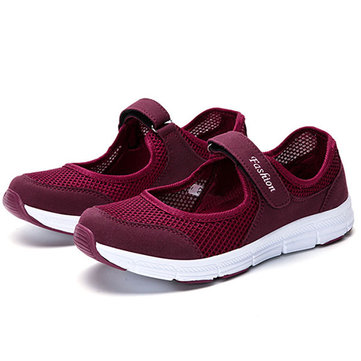 Casual Mesh Light Soft Sole Ademende Outdoor Sport Flats