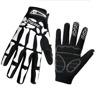 Mens Ghost griffe humaine squelette moto gants doigt intégral hiver chaud mitaines