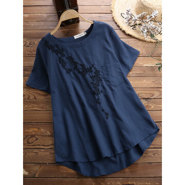 Mulheres Casual T-Shirts De Manga Curta