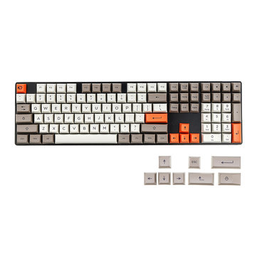AKKO Steam Motor 108 Key SA PBT Keycaps SA Keycap Set para Mec&aacute;nico Teclado