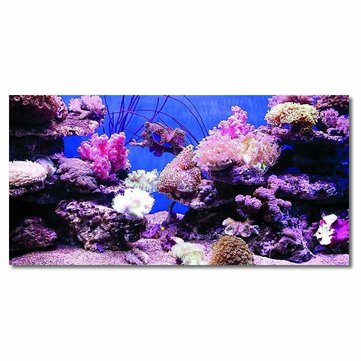 Coral Hd Aquarium Background Poster Fish Tank Decorations