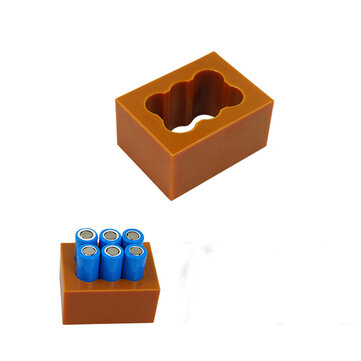 SUNKKO Bakelite Dual Row Integrated Battery Fixture For 18650 Lithium Battery Spot Welding Machine