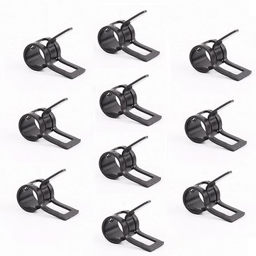 10 pcs RC Model Mayatech Fuel Pipe Clamp 5mm/6mm Joint Oil Tube Spring-loaded Hose Fuel Clip Hose Line Fastener Clips