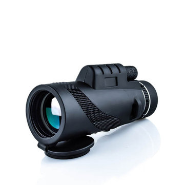 IPRee® 40x60 Monocular Telescópio de Lente Óptica HD 2000 T BAK4 Day Night Vision 1500 m / 9500 m Caminhadas Ao Ar Livre Camping