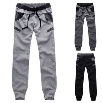 Pantaloni da jogging casual da uomo Carico Jogger Sports Pantaloni Harem Idoneità Pantaloni della tuta