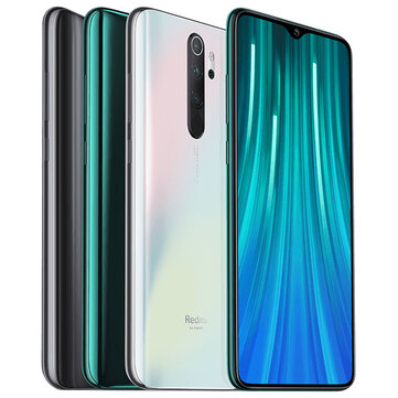 Xiaomi Redmi Note 8 Pro Global Version Téléphone intelligent Quad Arrière 64MP de 6,53 pouces 6GB 128GB NFC 4500mAh Helio G90T Octa Core 4G