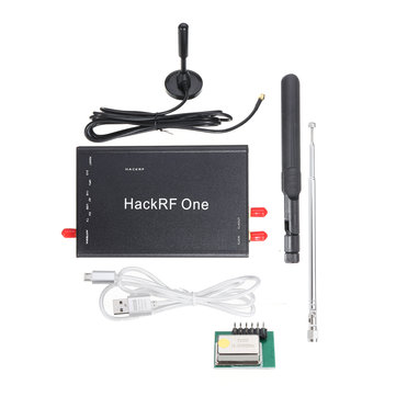 HackRF One RTL SDR Software Defined Radio USB Platform Reception of Signals 1MHz to 6GHz Software Demo Board Kit Dongle Receiver with Antenna