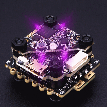 20*20mm Flywoo GOKU F722 MINI Flight Controller & GOKU406S 40A BLheli_32 2-6S 4-In-1 ESC & GOKU VTX625 25~450mW VTX