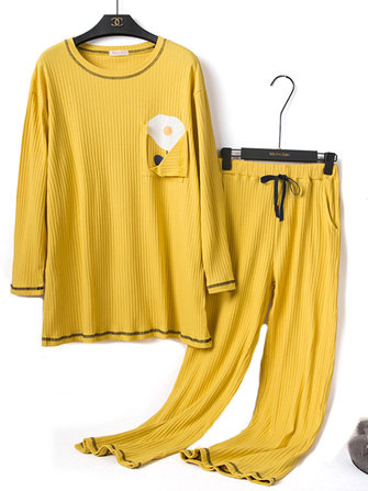 Pamuk Gevşek Pijama Takımı