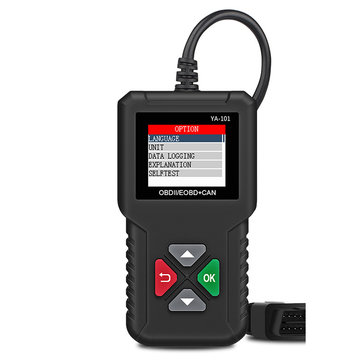 Car OBD Diagnostic Tool Scanner Battery Tester TFT True Color Display Measurable ECM TCM RCM DMC