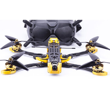 Flywoo Mr.Croc-HD 285mm 7 Inch 6S F4 Bluetooth FPV Racing Drone w/ DJI FPV Air unit & Goggles