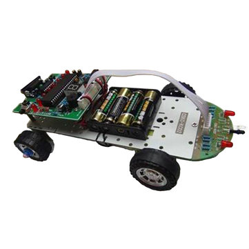 DIY Smart C51 Chip Tracking Infrared Obstacle Avoidance RC Robot Car Educational Robot Car Kit