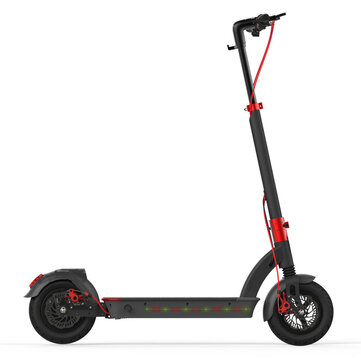 Aerlang H6 48V 500W 17.5A Scooter elétrico dobrável 10inch 40km / h Velocidade máxima 50-60km Alcance de quilometragem 