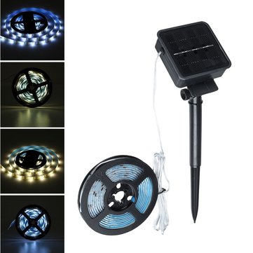 Dc2v Solar Powered Waterproof Led Strip Light Outdoor Fairy Lamp Dc2v Solar Powered Waterproof Led Strip
