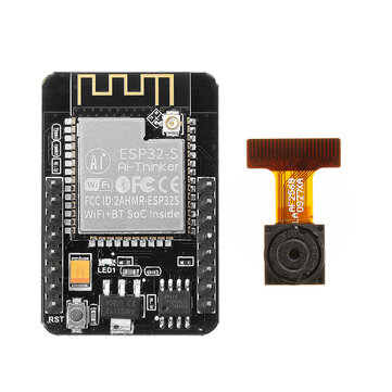 ESP32-CAM WiFi + bluetooth Camera Module Development Board ESP32 With Camera Module OV2640 Geekcreit for Arduino - products that work with official Arduino boards