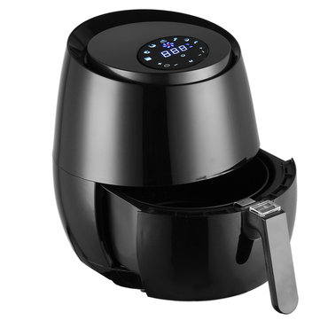 1400W 5.2L Multi-Purpose Eletric Deep Air Fryer Temperature Control Oil Free LCD Touch Screen