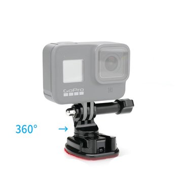 Nano Micelle Paste Sucker Fast Disassembling Camera Mount 360 Degree Panoramic Quick Demountable Base for GoPro 8 DJI OSMO Action Pocket