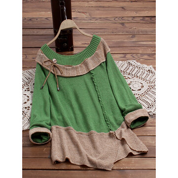 Maglioni a manica lunga Collo da donna vintage