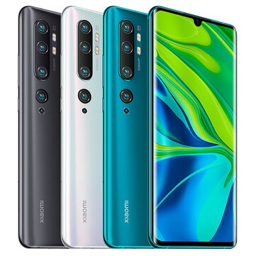 Xiaomi Mi Note 10 Global Version 6,47-дюймовый 3D Изогнутый AMOLED 108MP Penta камера 30 Вт Быстрая зарядка 6 ГБ 128 ГБ 4G Смартфон