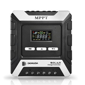 Minleaf ML-SC2 MPPT Auto Adapt Solar Controller LCD Solar Charge Controller Accuracy Dual USB Solar Panel Battery Regulator