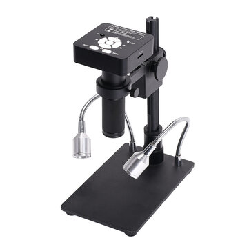 HAYEAR 41MP 2K 1080P 60FPS HD USB2.0 Industrial Electronic Digital Video Soldering Microscope Camera Magnifier with Stand for Phone PCBTHT Reparing
