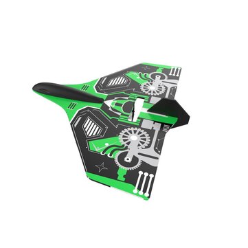 Free Fly 230mm Wingspan PP Hand Launched Throwing Electronic Aircraft RC Airplane G.lider Indoor Plane Fixed Wing Trainer Toys