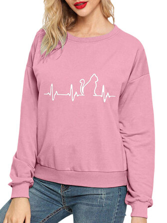 Bluzy z nadrukiem kota