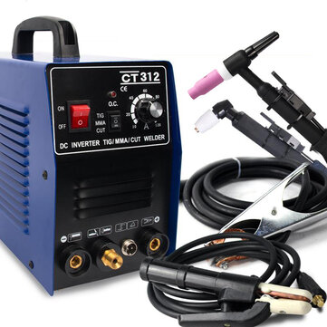CT312 3IN1 Welding machine TIG//MMA//Plasma cutter welder /& torches /& accessories